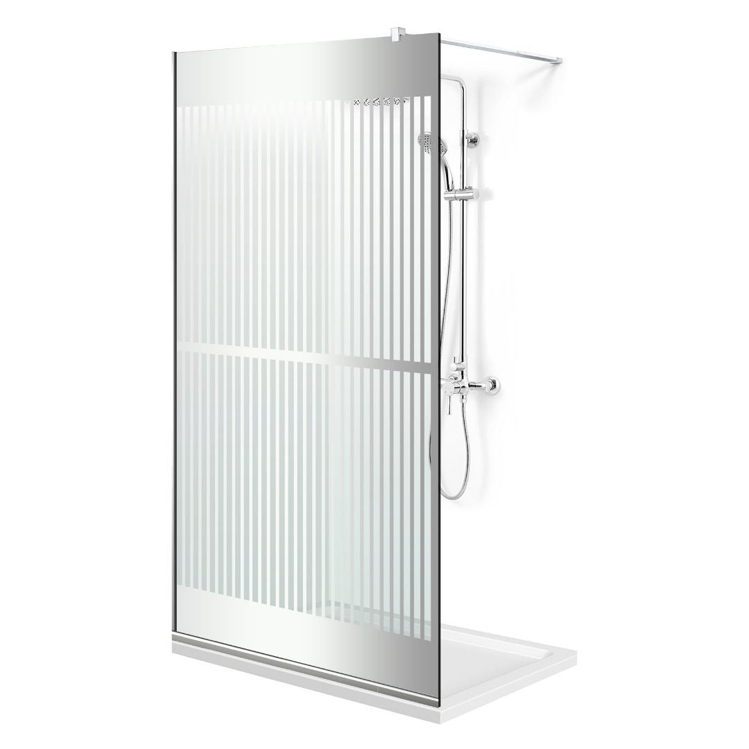 Shower Screens Walk-in, Shower wall Stainless steel, #Clear #Water-clear