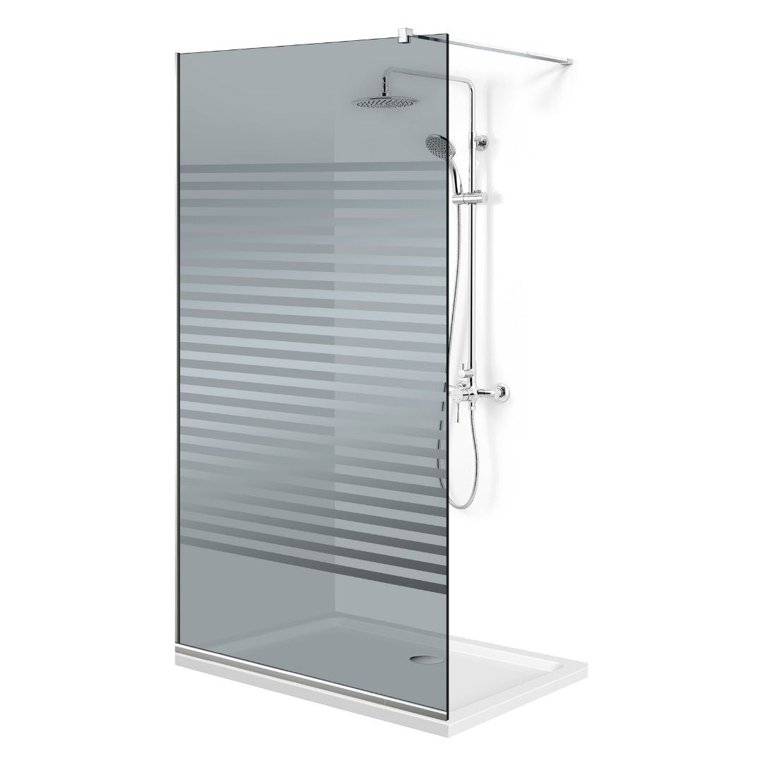 Shower Screens Walk-in, Shower wall Stainless steel, #Grey #Grey