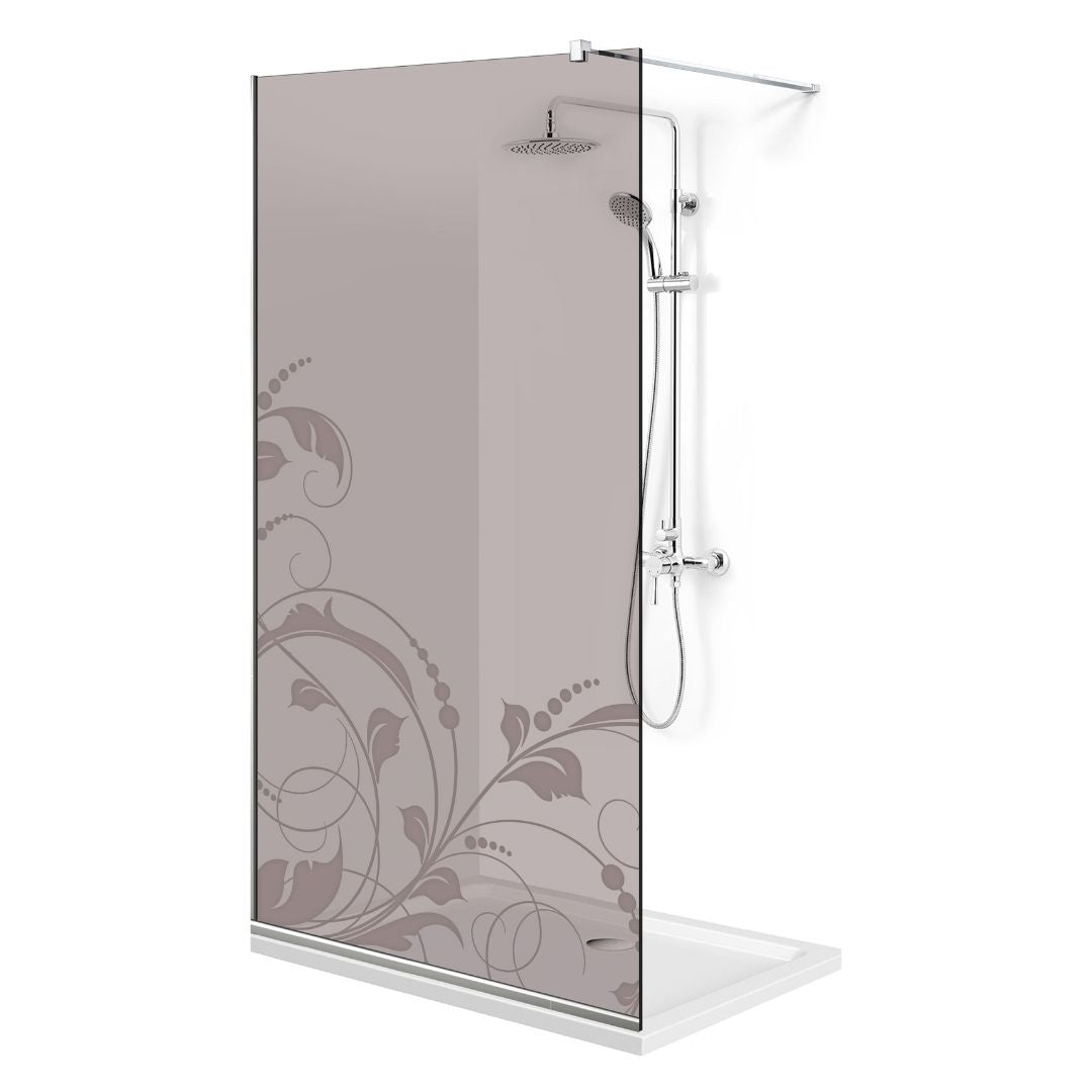 Shower Screens Walk-in, Shower wall Stainless steel, #Bronze #Bronze