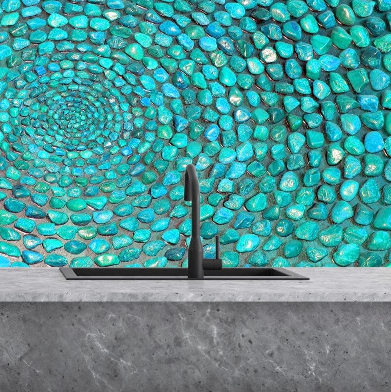 Painted glass kitchen splashbacks #1602