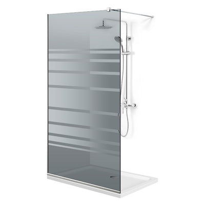 Shower Screens Walk-in, Shower wall Stainless steel, #Grey #Grey