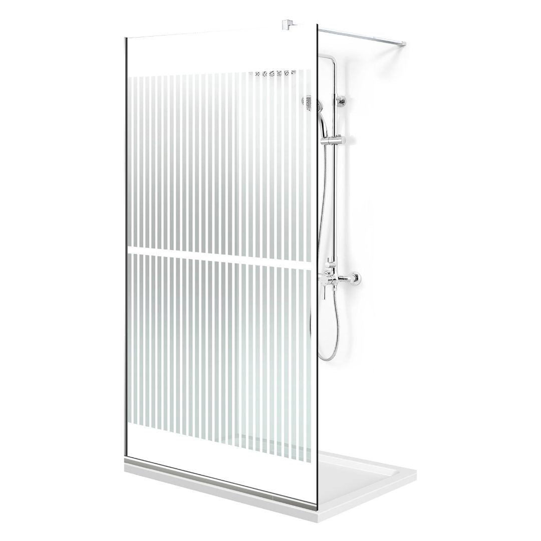 Shower Screens Walk-in, Shower wall Stainless steel, #Clear #Water-clear