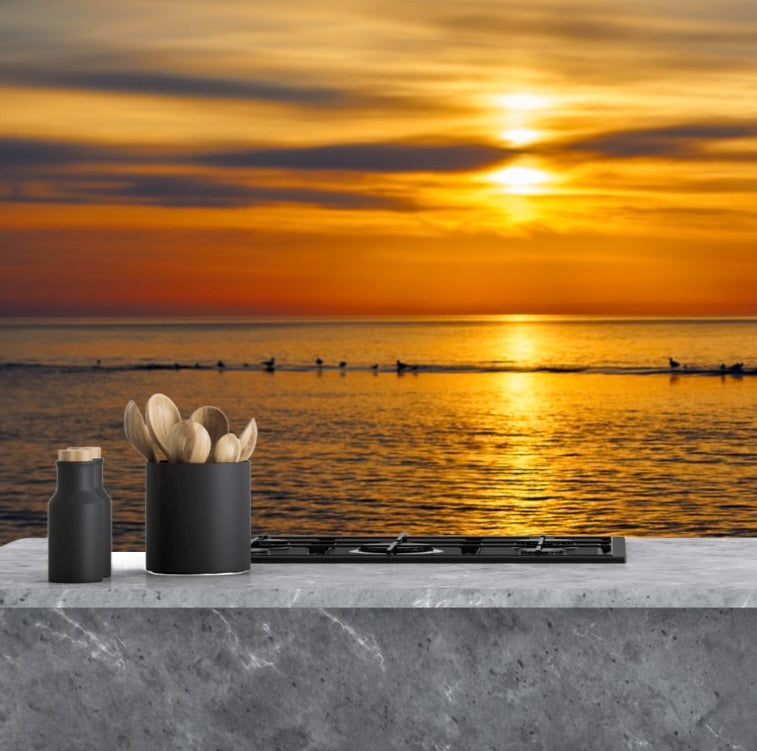 Printed glass kitchen splashbacks #1706