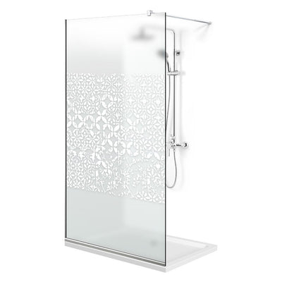 Shower Screens Walk-in, Shower wall Stainless steel, #Satin #Matt