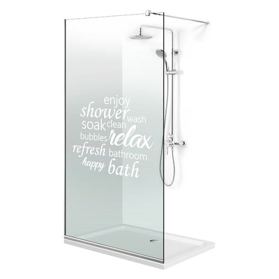 Shower Screens Walk-in, Shower wall Stainless steel, #Clear #Water-clear