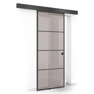 Sliding glass door, interior Glass door #Bronze