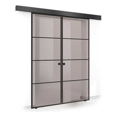Sliding glass door, interior Glass door #Bronze