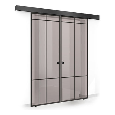 Sliding glass door, interior Glass door #Bronze