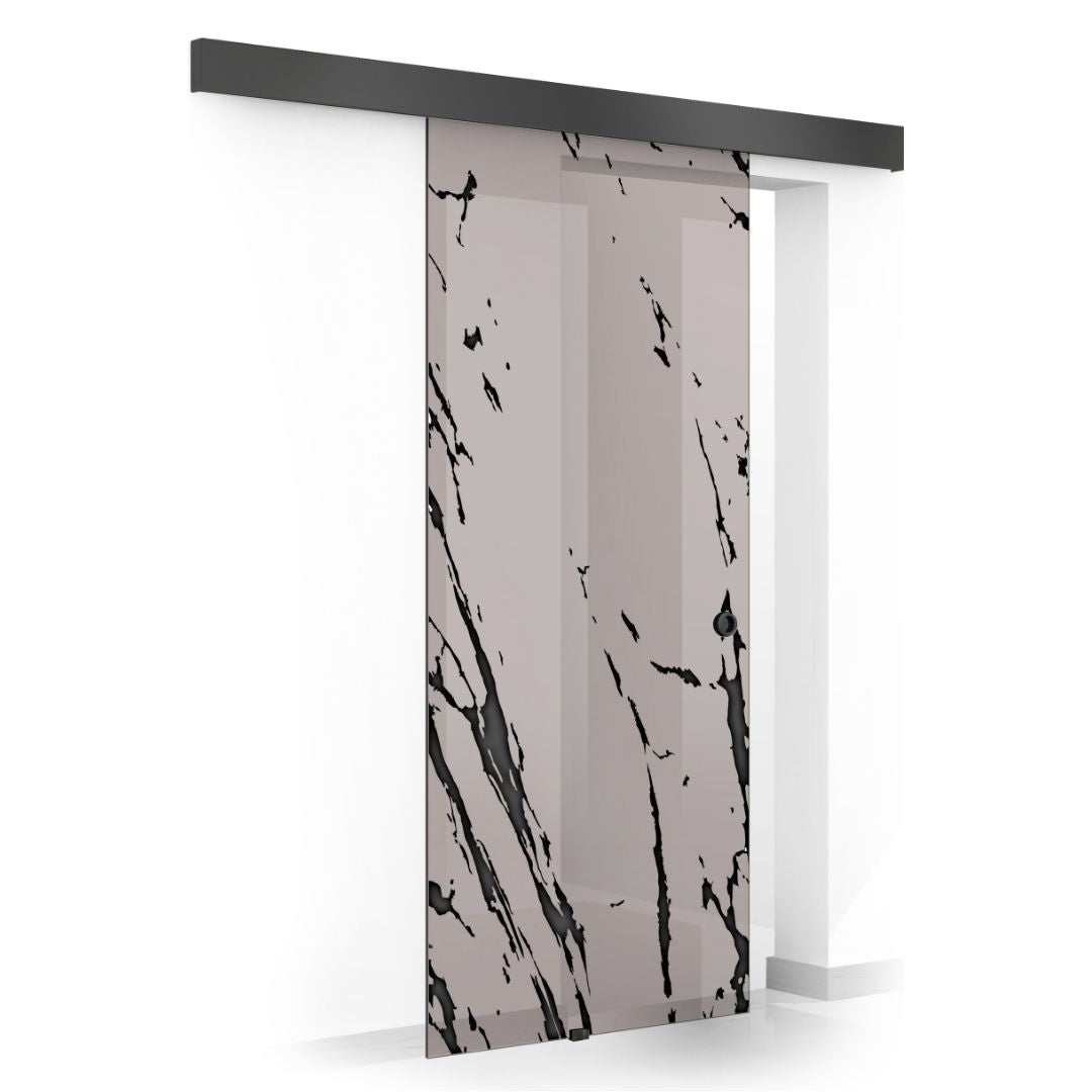 Sliding glass door, interior Glass door #Bronze