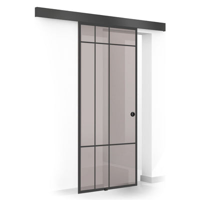 Sliding glass door, interior Glass door #Bronze