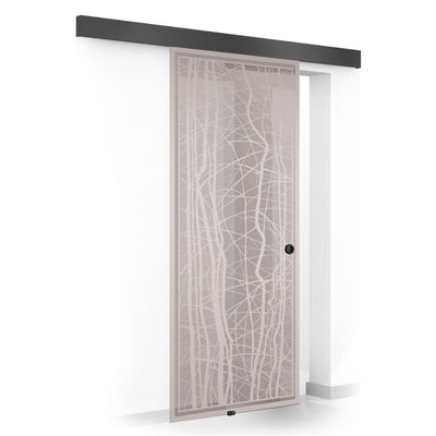 Sliding glass door, interior Glass door #Bronze