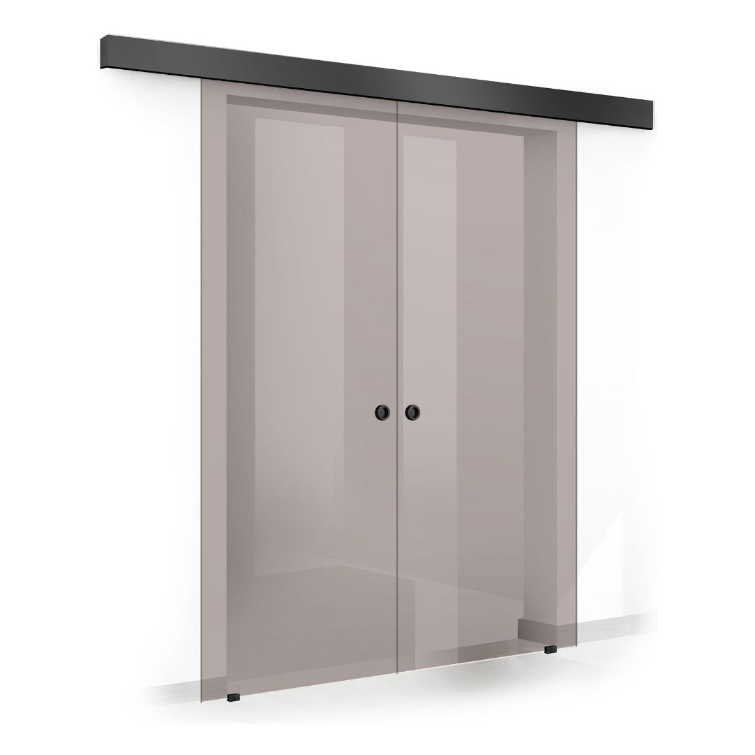 Sliding glass door, interior Glass door #Bronze