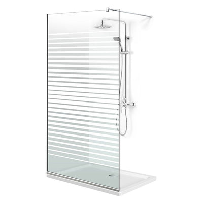 Shower Screens Walk-in, Shower wall Stainless steel, #Clear #Water-clear