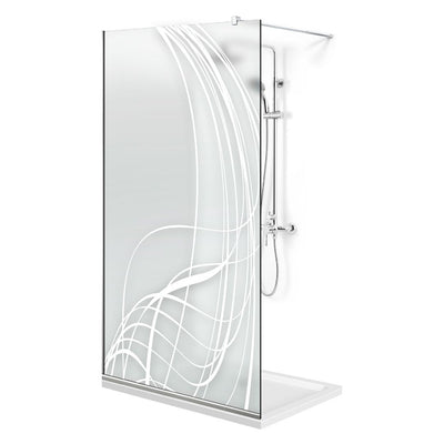 Shower Screens Walk-in, Shower wall Stainless steel, #Satin #Matt