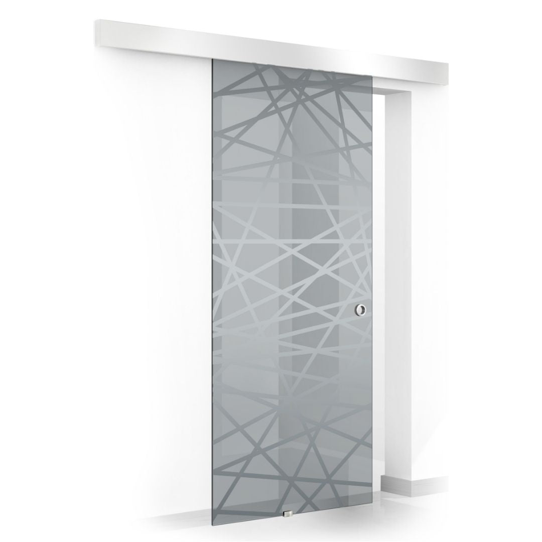 Sliding glass door, interior Glass door #Grey
