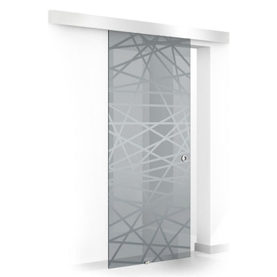 Sliding glass door, interior Glass door #Grey