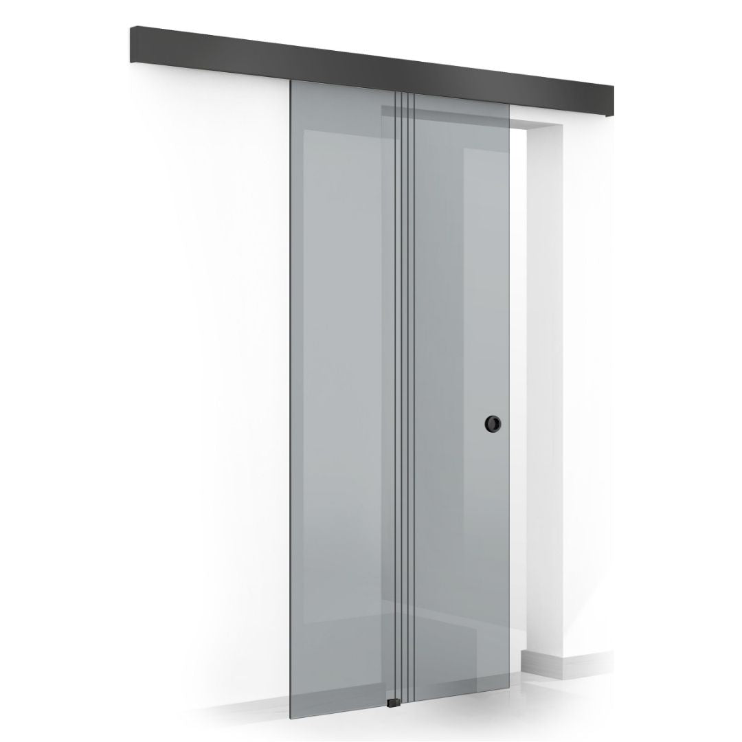 Sliding glass door, interior Glass door #Grey