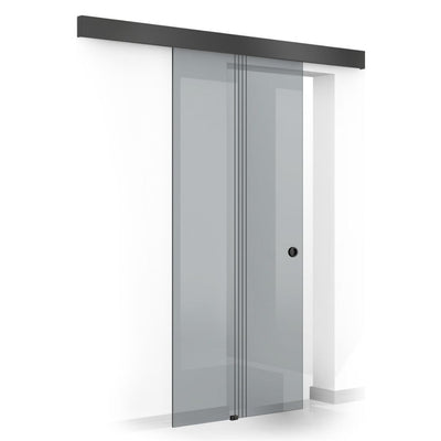 Sliding glass door, interior Glass door #Grey