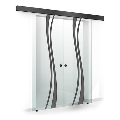 Sliding glass door, interior Glass door #Clear