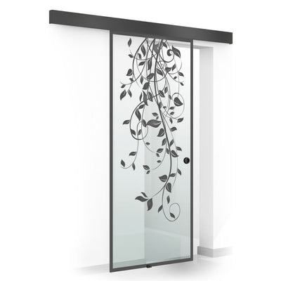 Sliding glass door, Interior glass door Clear