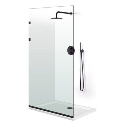 Shower Screens Walk-in, Shower wall Stainless steel, #Clear #Víztiszta