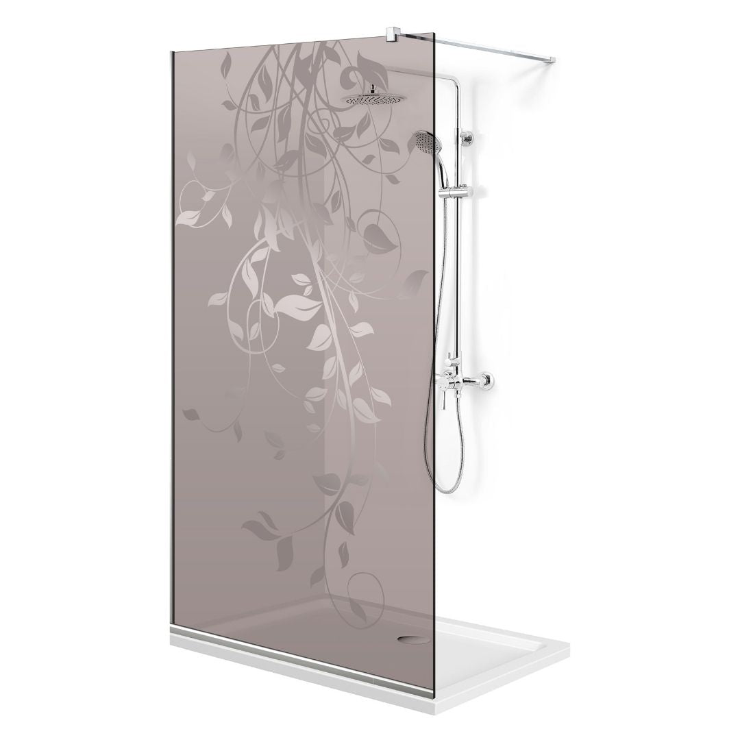 Shower Screens Walk-in, Shower wall Stainless steel, #Bronze #Bronze