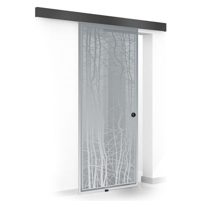 Sliding glass door, interior Glass door #Grey