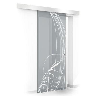 Sliding glass door, interior Glass door #Grey