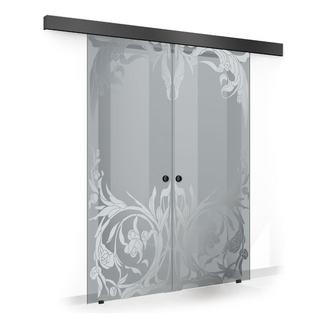 Sliding glass door, interior Glass door #Grey