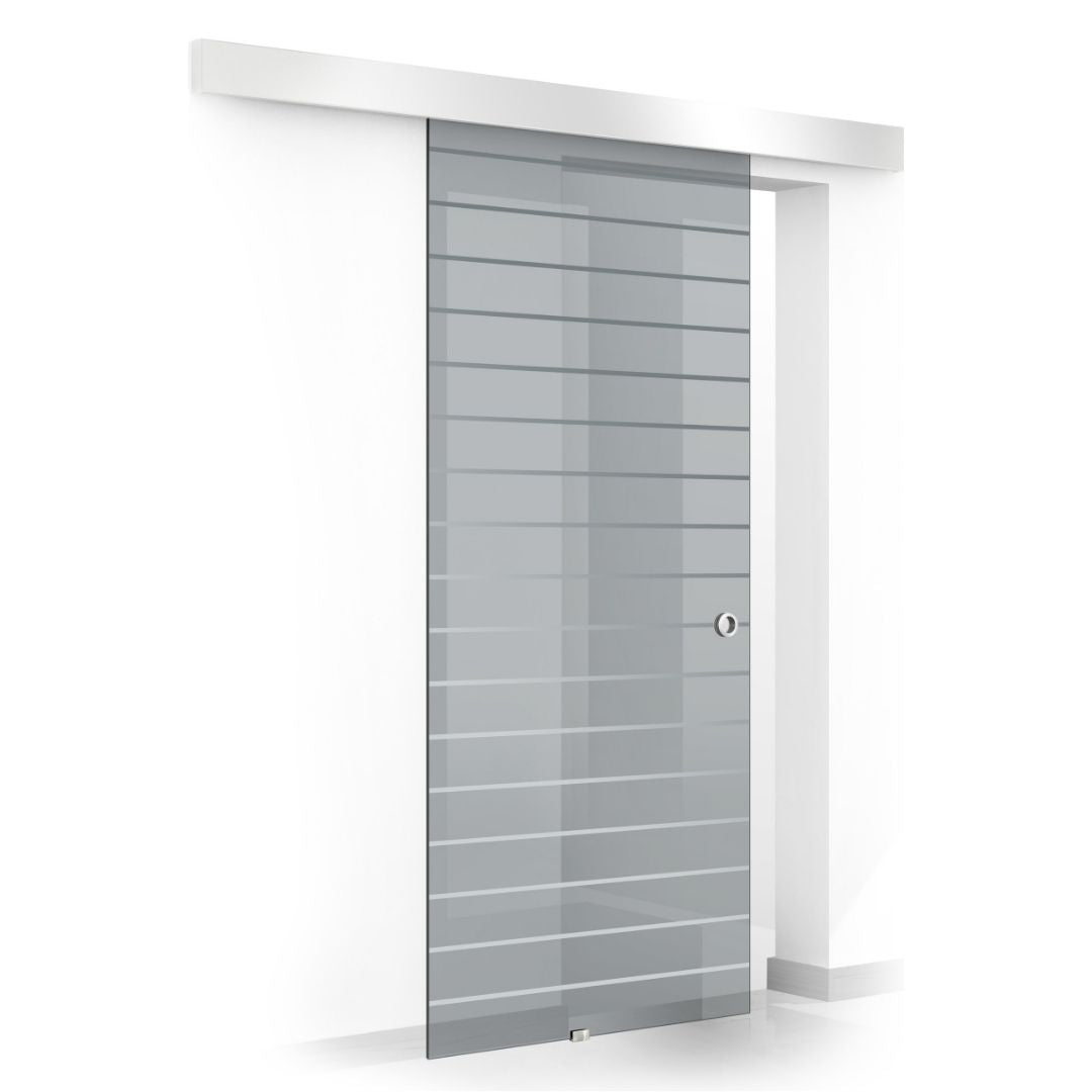 Sliding glass door, interior Glass door #Grey