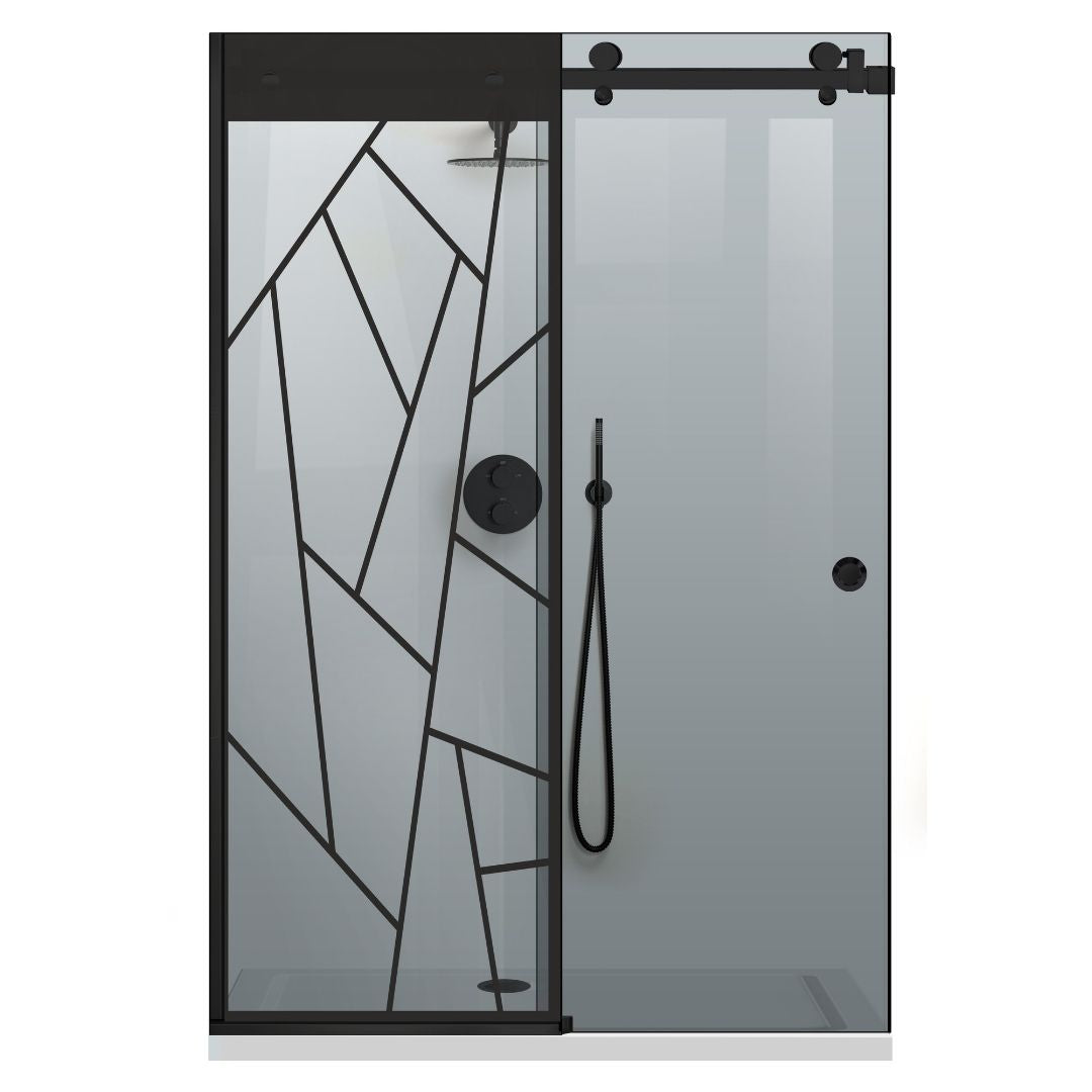 Shower wall, Shower Doors, Shower Screens #Grey