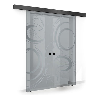 Sliding glass door, interior Glass door #Grey