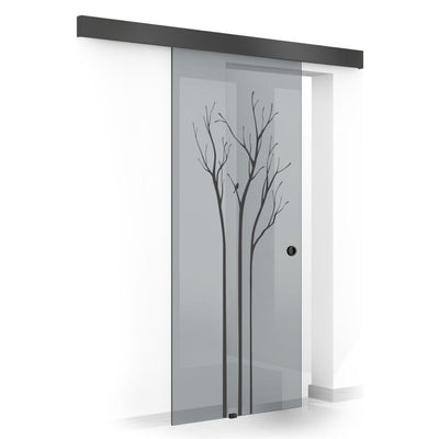 Sliding glass door, interior Glass door #Grey