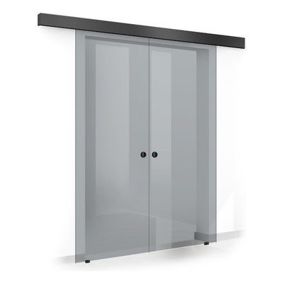 Sliding glass door, interior Glass door #Grey