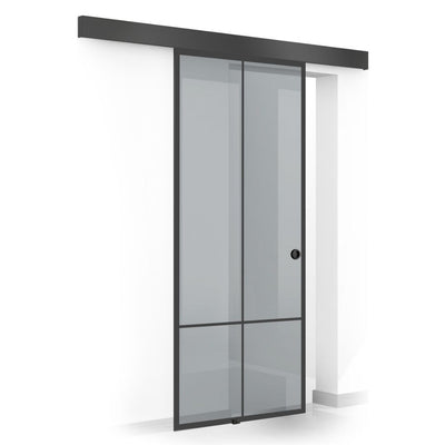 Sliding glass door, interior Glass door #Grey