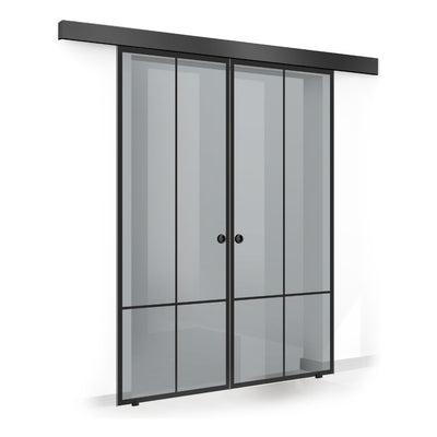 Sliding glass door, interior Glass door #Grey