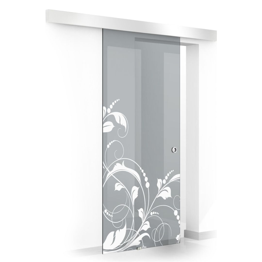 Sliding glass door, interior Glass door #Grey