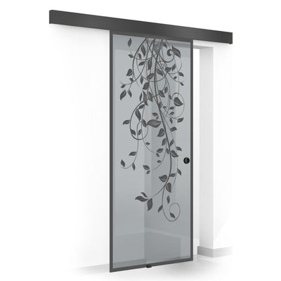Sliding glass door, interior Glass door #Grey