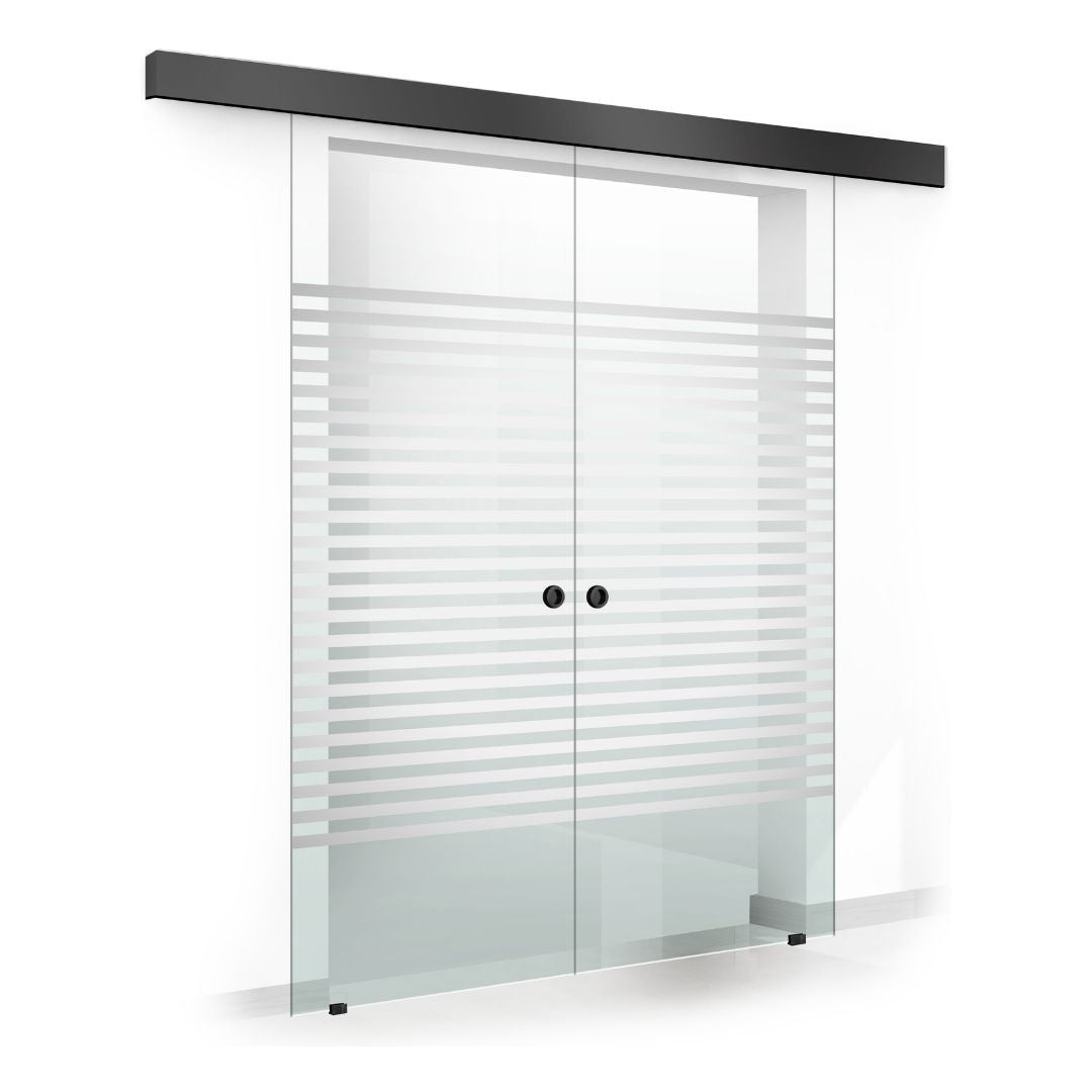 Sliding glass door, interior Glass door #Clear