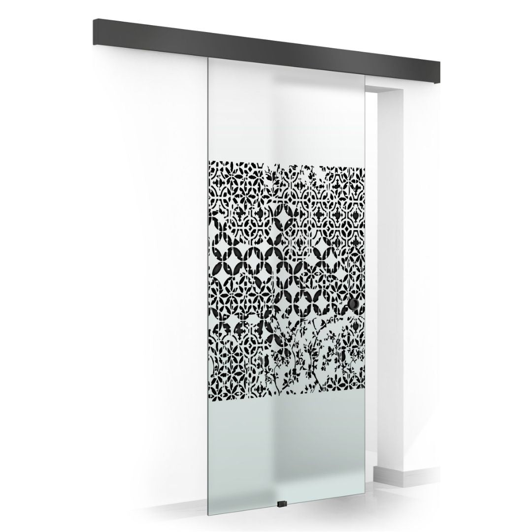 Sliding glass door, interior Glass door #Satiné
