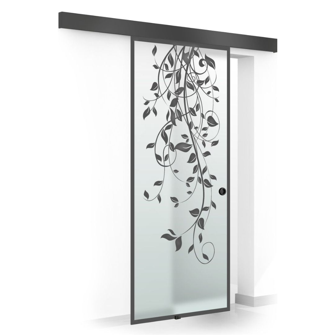 Sliding glass door, interior Glass door #Satiné