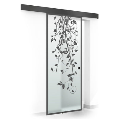 Sliding glass door, interior Glass door #Satiné
