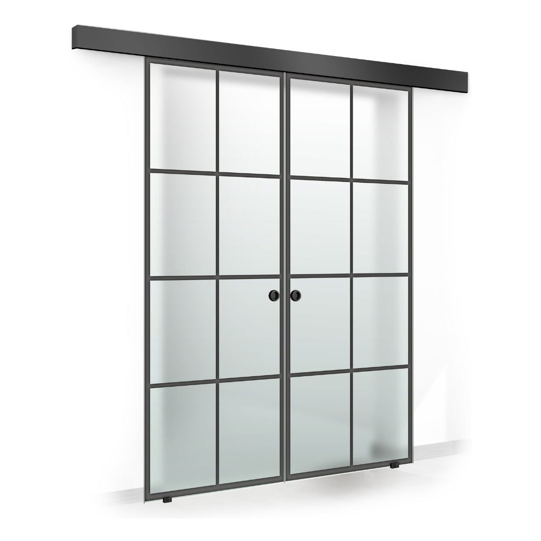 Sliding glass door, interior Glass door #Satiné