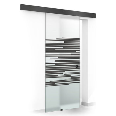 Sliding glass door, interior Glass door #Satiné
