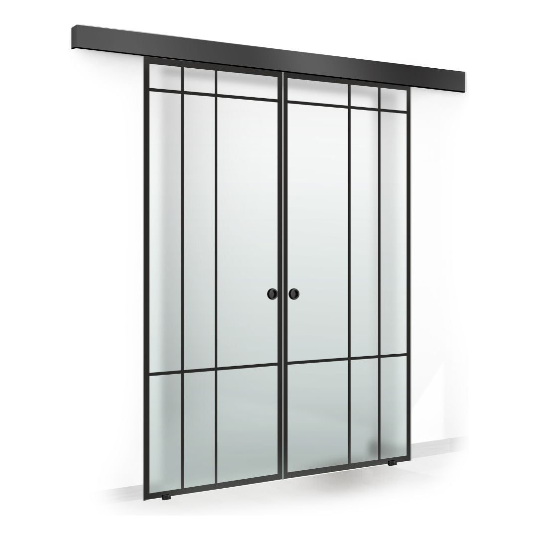 Sliding glass door, interior Glass door #Satiné