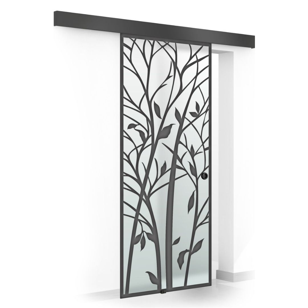 Sliding glass door, interior Glass door #Satiné