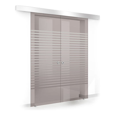 Sliding glass door, interior Glass door #Bronze