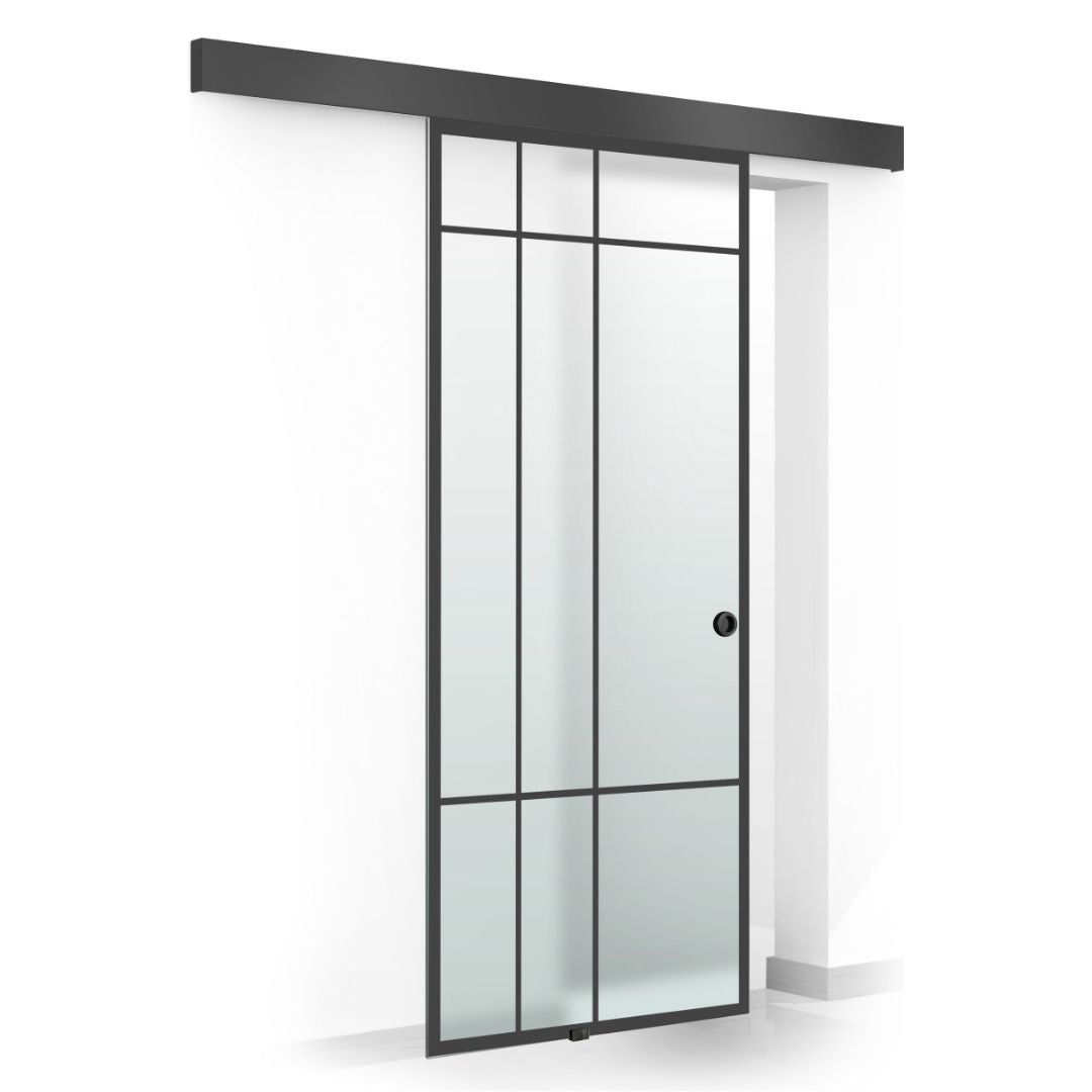 Sliding glass door, interior Glass door #Satiné