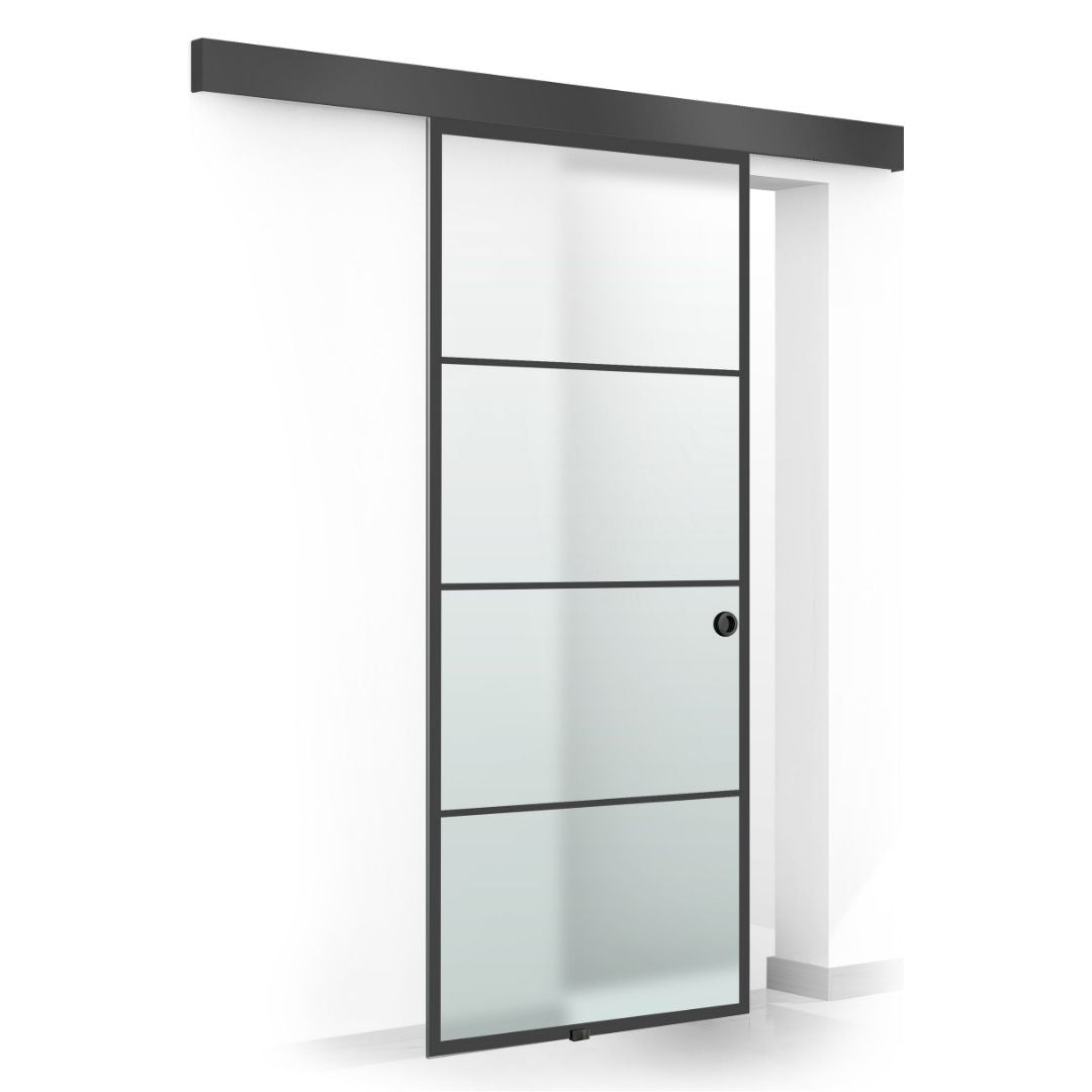 Sliding glass door, interior Glass door #Satiné
