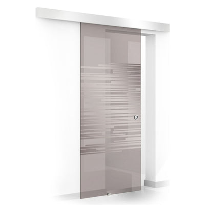 Sliding glass door, interior Glass door #Bronze